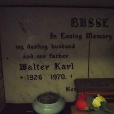 BASSE Walter Karl 1926-1970