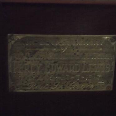 LEWIS Percy Edward 1905-1962