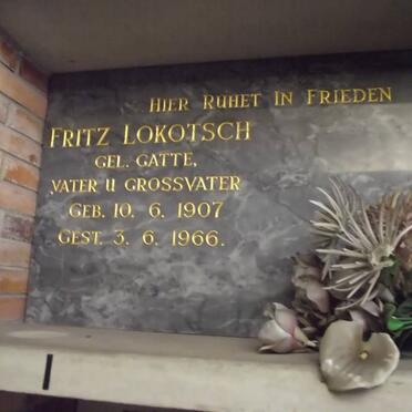 LOKOTSCH Fritz 1907-1966