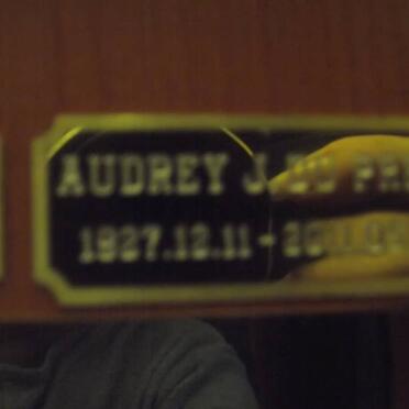 PREEZ Audrey J., du 1927-2011