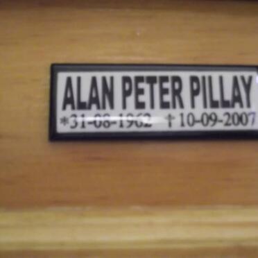 PILLAY Alan Peter 1962-2007