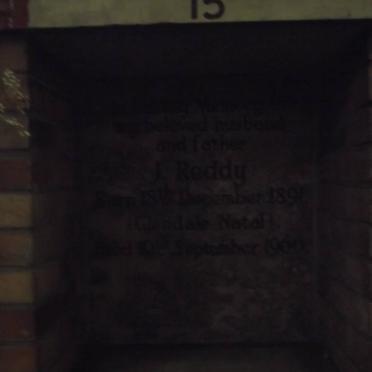 REDDY J. 1891-1960