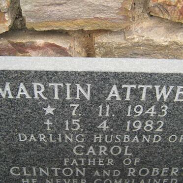 ATTWELL Martin 1943-1982 