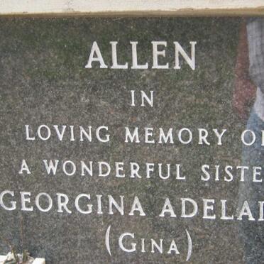 ALLEN Georgina Adelaide