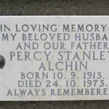 ALCHIN Percy Stanley 1913-1973