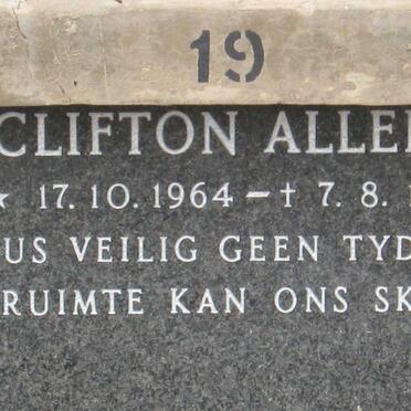 ALLERS Clifton 1964-1991