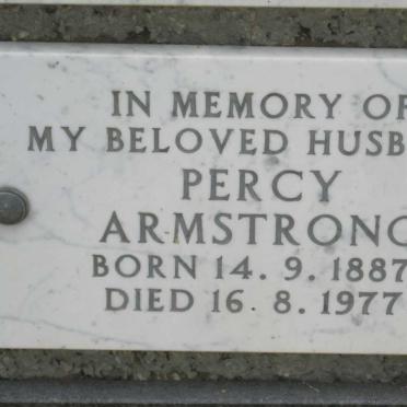 ARMSTRONG Percy 1887-1977