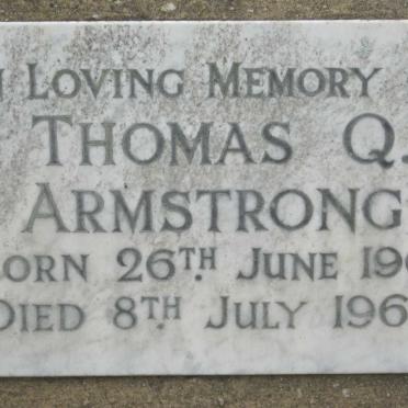 ARMSTRONG Thomas Q. 1907-1963