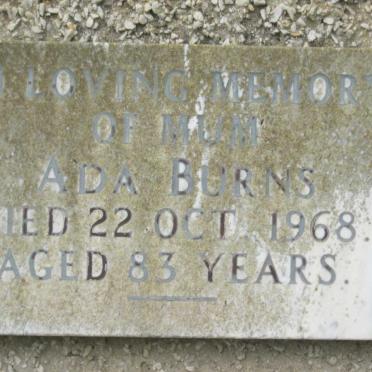 BURNS Ada -1968