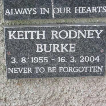 BURKE Keith Rodney 1955-2004