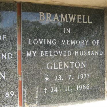 BRAMWELL Glenton 1927-1986