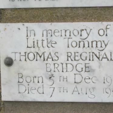 BRIDGE Thomas Reginald 1951-1955