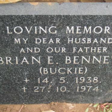 BENNETT Brian E. 1938-1974