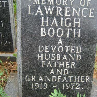 BOOTH Lawrence Haigh 1919-1972