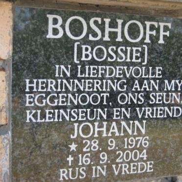 BOSHOFF Johann 1976-2004