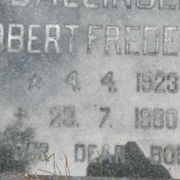 BALLINGER Robert Frederick 1923-1980 