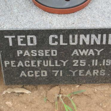 CLUNNIE Ted -1972