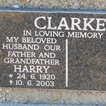 CLARKE Harry 1920-2003