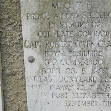 CLARKE Robert Owen 1922-1968