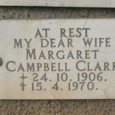 CLARK Margaret Campbell 1906-1970