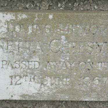 CHEESMAN Netta -1967