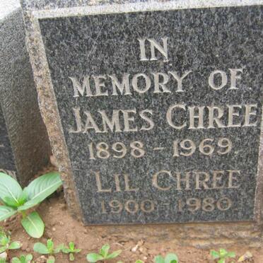 CHREE James 1898-1969 &amp; Lil 1900-1980