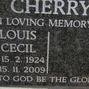 CHERRY Louis Cecil 1924-2009