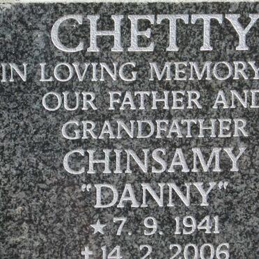 CHETTY Chinsamy 1941-2006