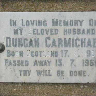 CARMICHAEL Duncan 1907-1966