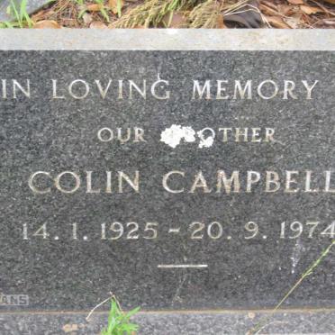 CAMPBELL Colin 1925-1974