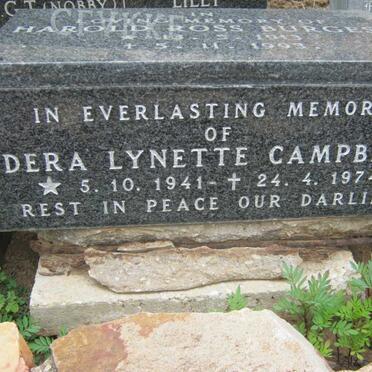 CAMPBELL Dera Lynette 1941-1974