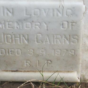 CAIRNS John -1979