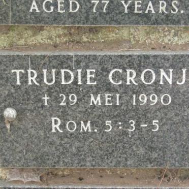 CRONJE Trudie -1990