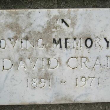 CRAIG David 1891-1971