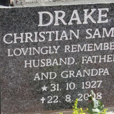 DRAKE Christian Samuel 1927-2008