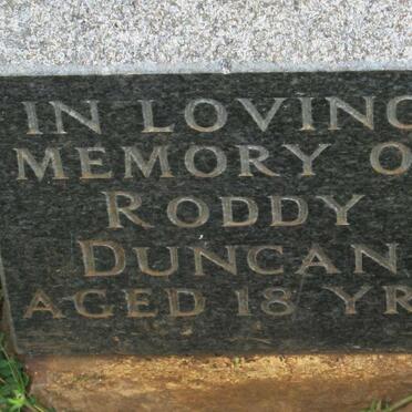 DUNCAN Roddy 