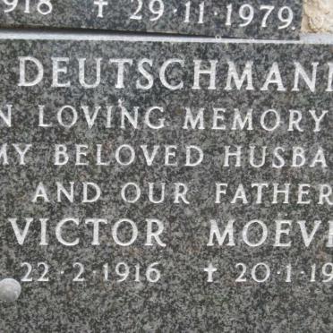 DUETSCHMANN Victor Moeve 1916-1982