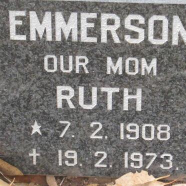 EMMERSON Ruth 1908-1973