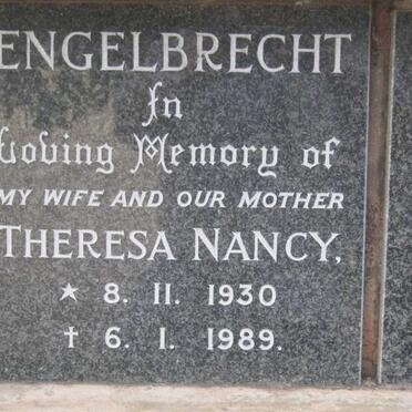 ENGELBRECHT Theresa Nancy 1930-1989