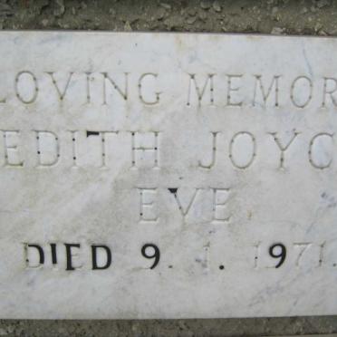 EVE Edith Joyce -1971