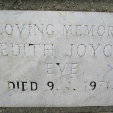 EVE Edith Joyce -1971