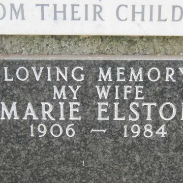 ELSTON Marie 1906-1984