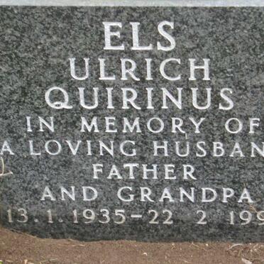 ELS Ulrich Quirinus 1935-1995