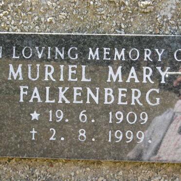 FALKENBERG Muriel Mary 1909-1999