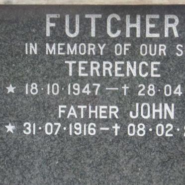 FUTCHER Terrence 1947-1992 :: FUTCHER John 1916-2008