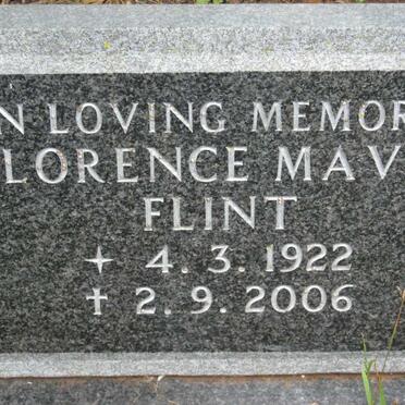 FLINT Florence Mavis 1922-2006