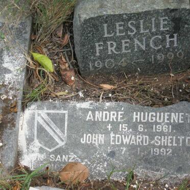 FRENCH Leslie 1904-1999 :: HUGUENET Andre -1961 :: SHELTON John Edward -1992