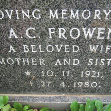 FROWEN A.C. 1921-1980