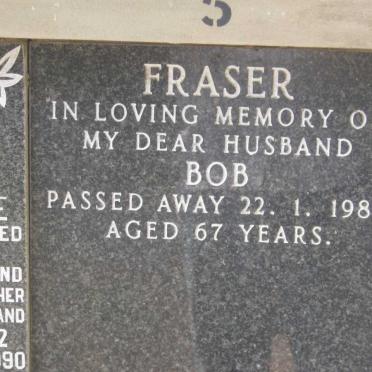 FRASER Bob -1987