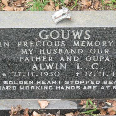 GOUWS Alwin L.C. 1930-1999